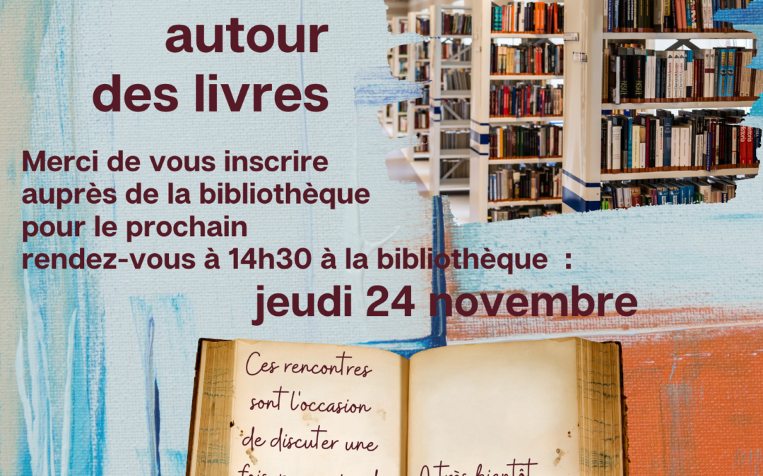 Bibliothèque : partageons nos lectures