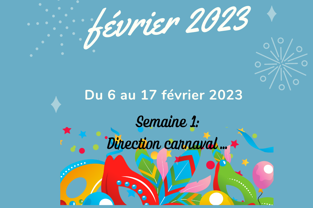 Programme du secteur jeunesse (vacances hiver)