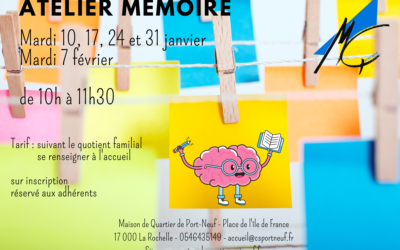 Atelier mémoire