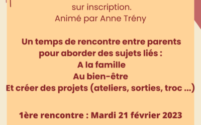 Le p’tit dej des parents – les mardis