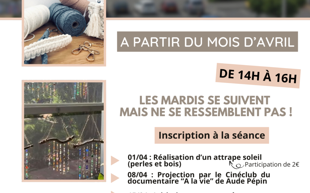 Les mardis découvertes