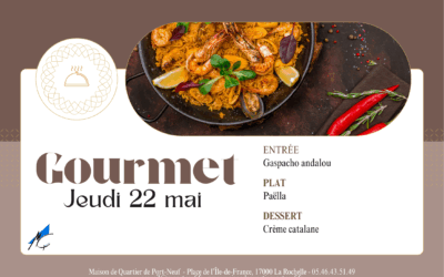 Gourmet – Jeudi 22 Mai