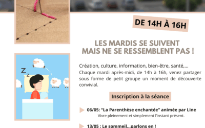 Les Mardis découvertes – Mai 2025