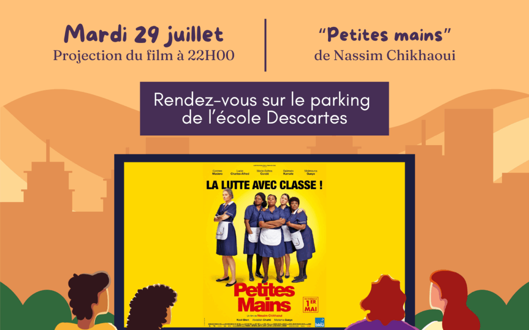 Mardi 29 juillet – Cinéma de plein air