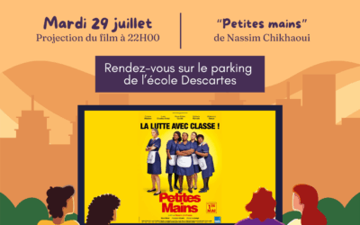 Mardi 29 juillet – Cinéma de plein air