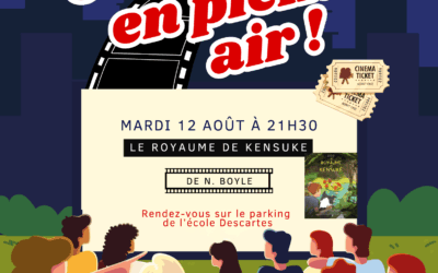 Mardi 12 août – Cinéma de plein air