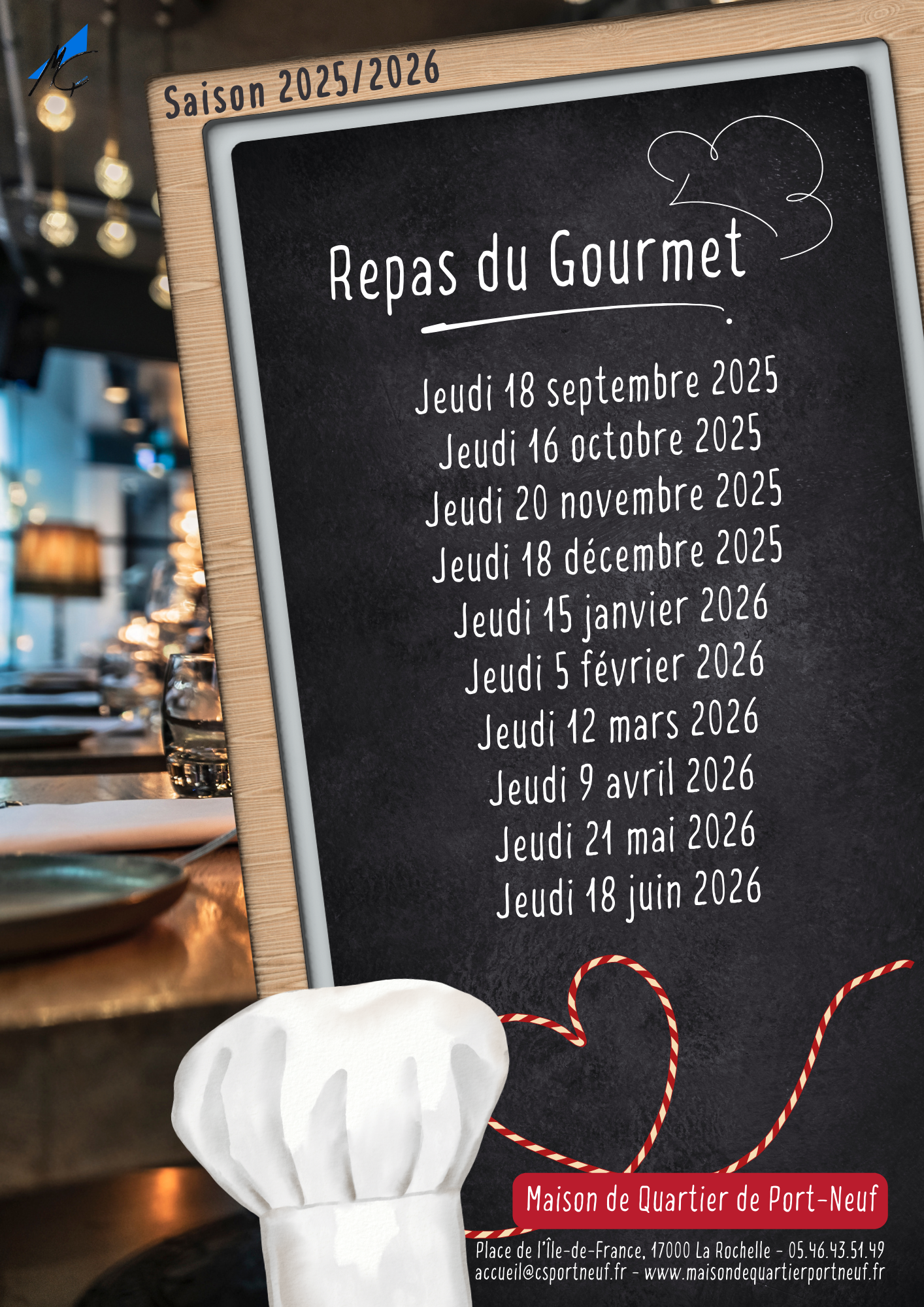 2025_2026 programme de la saison Gourmet