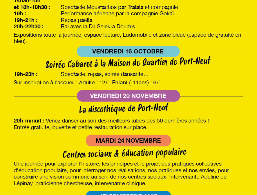 Fête des 50 ans de Septembre 2026 à Juin 2027